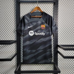 23-24 Barcelona Black GoalKeeper Fans Jersey