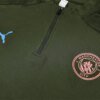 24-25 Manchester City Army Green Training Suit - Image 3