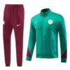 24-25 PSG Green Jacket Tracksuit