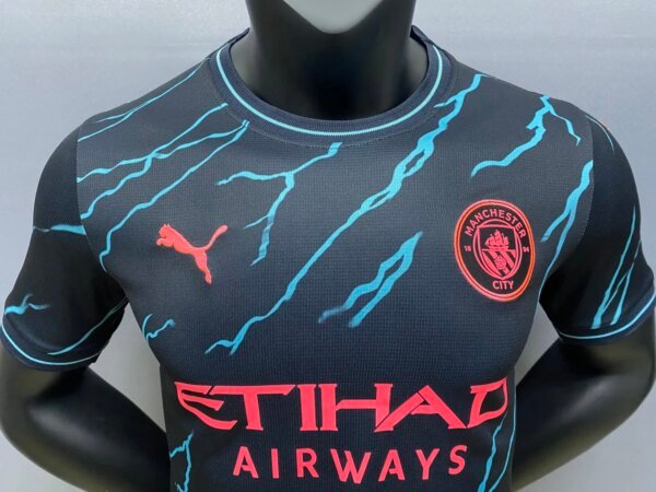 23-24 Manchester City Third Fans Jersey - Image 4
