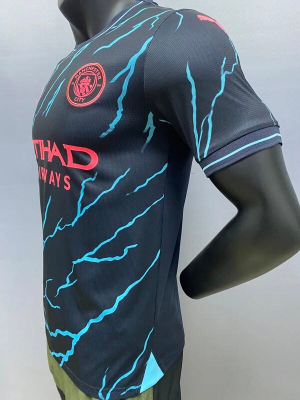 23-24 Manchester City Third Fans Jersey - Image 9