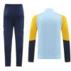 24-25 Real Madrid Light Blue Jacket Tracksuit - Image 2