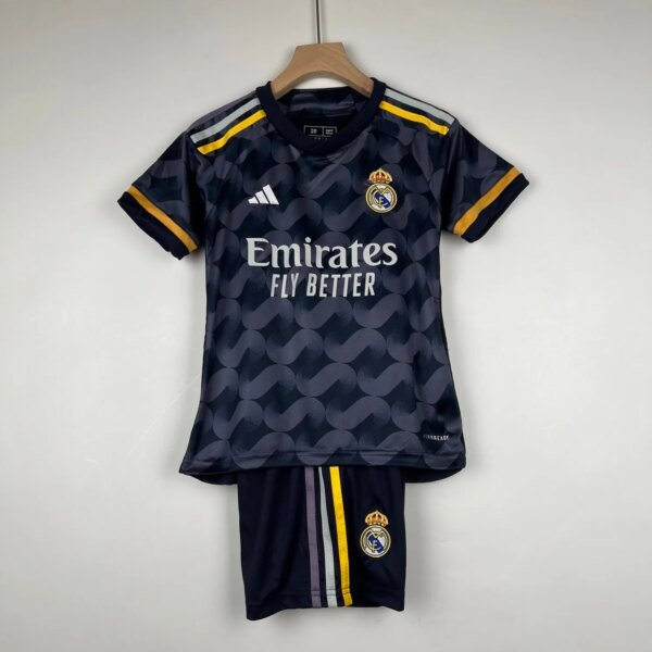 23-24 Real Madrid Away Kid Kit