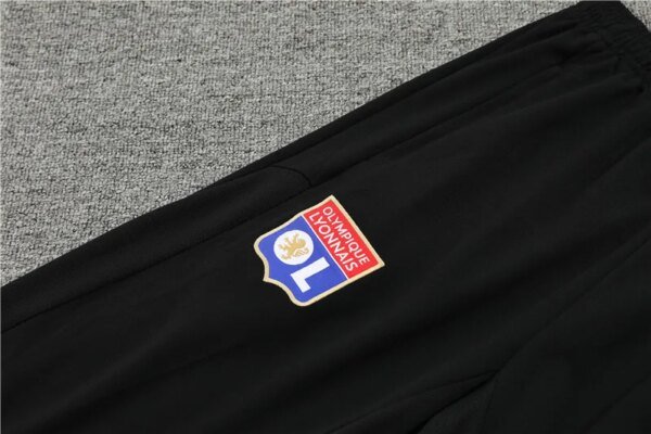 23-24 Olympique Lyonnais Red Training Suit - Image 7