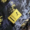 23-24 Manchester City Black and Gold Jersey - Image 3
