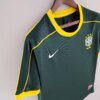 1998 Brazil Green Goal Keeper Retro Jersey - Image 2