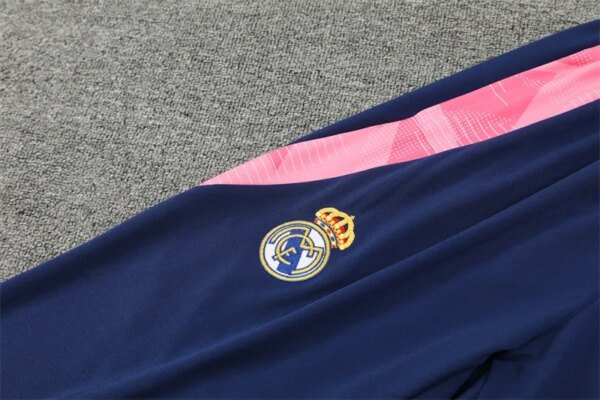 24-25 Real Madrid Spcial Blue Training Suit - Image 7