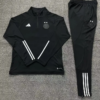 23-24 Algeria Black Training Suit - Image 3
