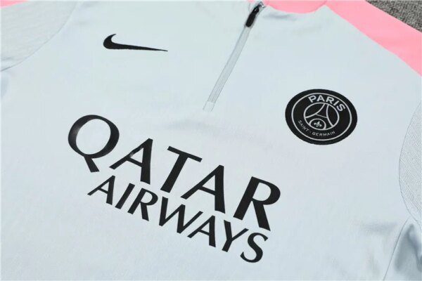 24-25 PSG Light gray Player Version Training Suit - Image 2
