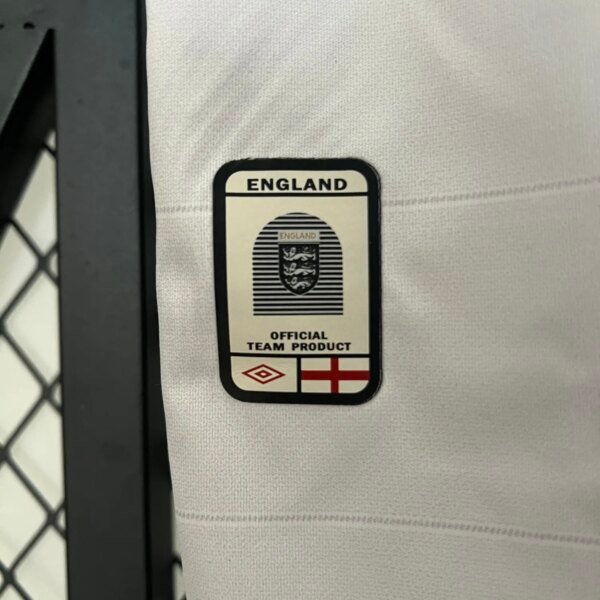 2004  England Home Retro Jersey - Image 2
