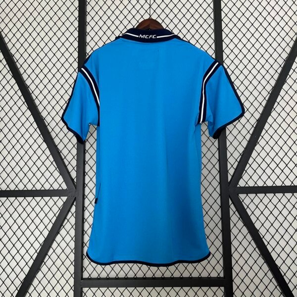 2002-03 Manchester City Home Retro Jersey - Image 4