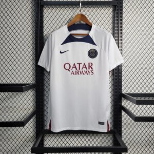 23-24 PSG White Training Fans Jersey