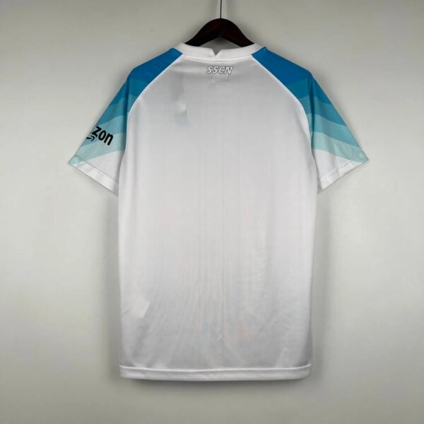 23-24 Napoli Champions White Jersey - Image 2