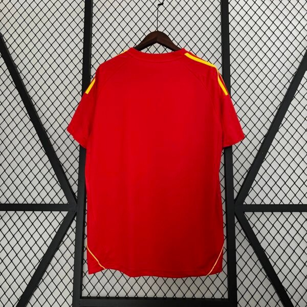 2008 Spain Home Retro Jersey - Image 6