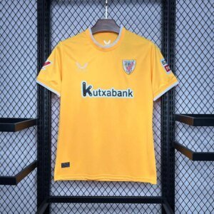24-25 Bilbao Goal Keeper Yellow Fans Jersey