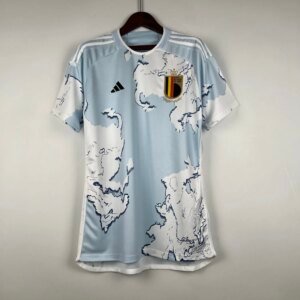 2023 Belgium Blue and White Jersey