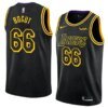 Lakers Mamba Black Hot Pressed Jersey - Image 21