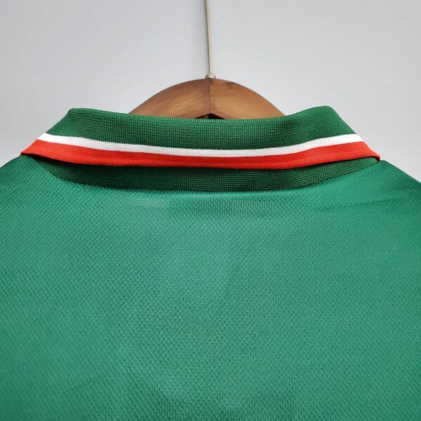 1998 Morocco Home Green Retro Jersey - Image 3