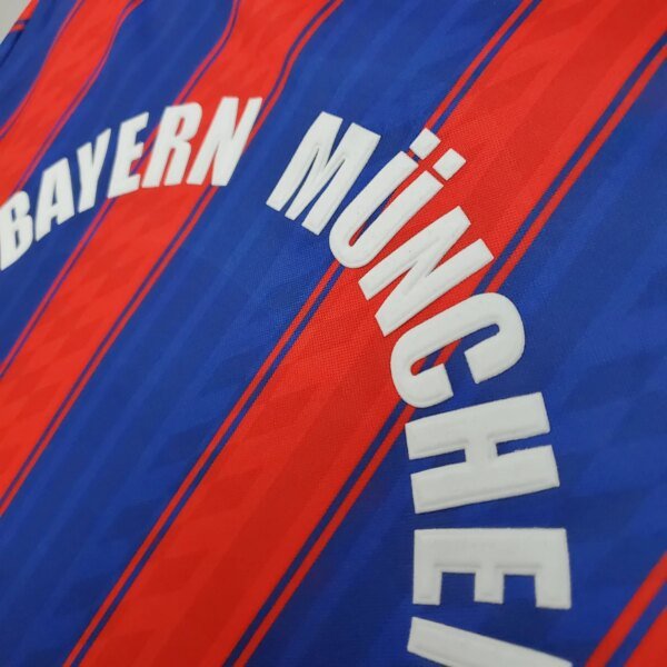 95-97 Bayern Munich Home Retro Jersey - Image 3