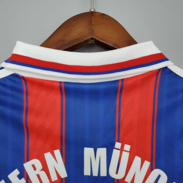 95-97 Bayern Munich Home Retro Jersey - Image 4