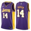 Lakers Violet V-Neck Hot Pressed Jersey - Image 9