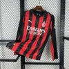 AC Milan Home Long Sleeve Fans Kit 25-26
