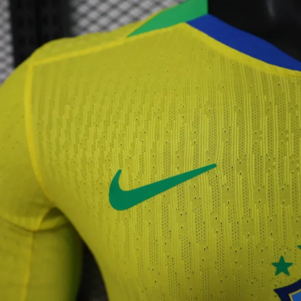 Brazil Home Kit Long Sleeve 2025 - Image 5
